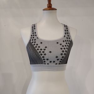 NWT fabletics star seamless sports bra
